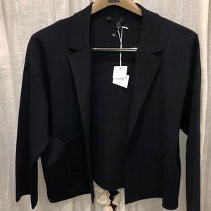 COS black jacket.med. Heavy weight. New with tags